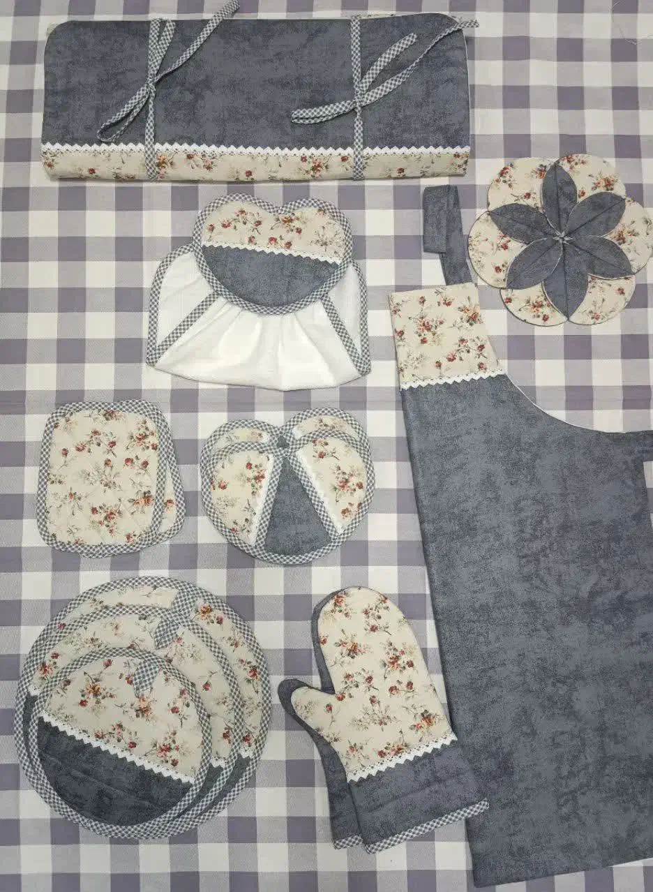 سرویس آشپزخانه عروس|سفره، حوله، دستمال آشپزخانه|کاشان, فاز ۱ ناجی آباد|دیوار