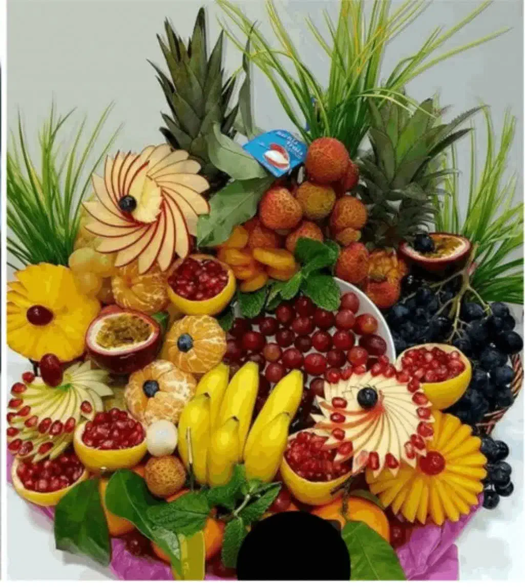 میوه آرایی وتزئینات شب یلدا|ظروف سرو و پذیرایی|محلات, |دیوار