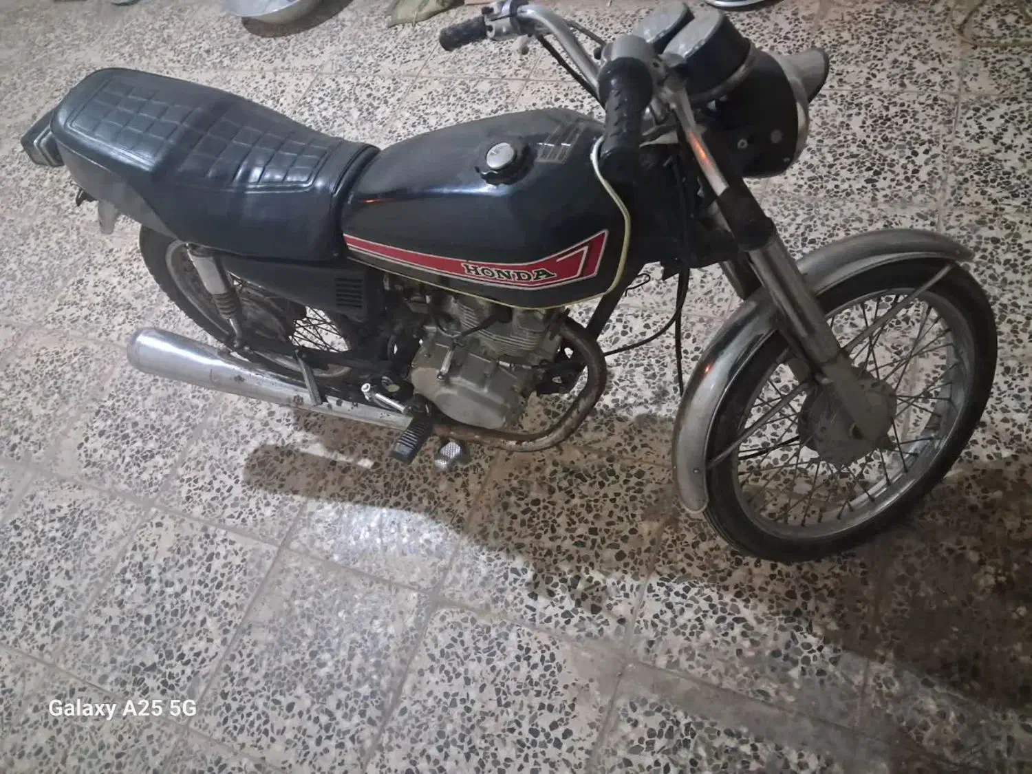 موتور 125 مزایده ای|موتورسیکلت|سامان, |دیوار