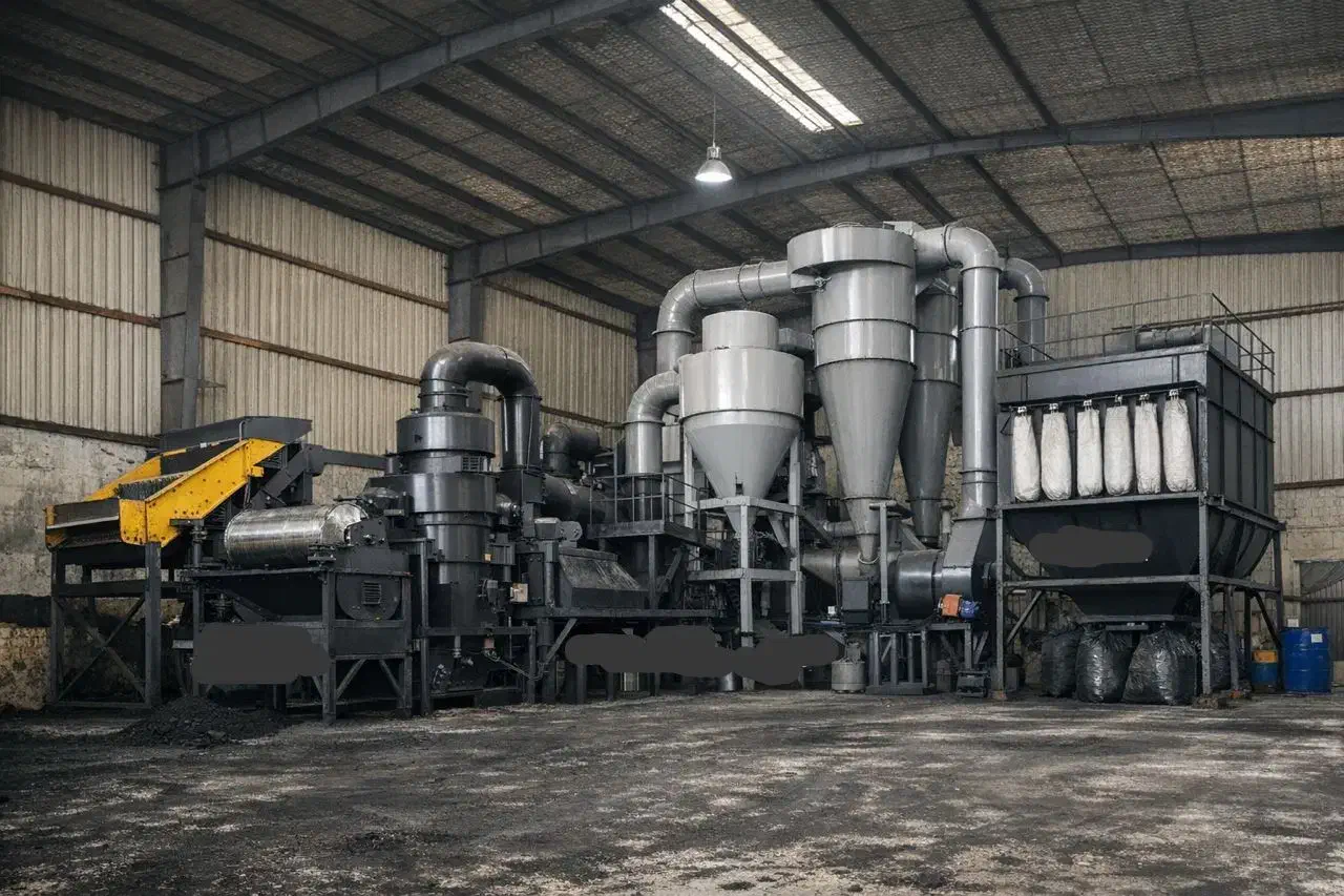 دستگاه گریدبندی کربن بلک پیرولیز|ماشین‌آلات صنعتی|تبریز, |دیوار