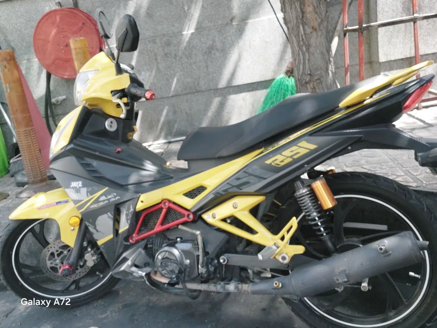 گلکسی x125 لاکی|موتورسیکلت|تهران, ولنجک|دیوار