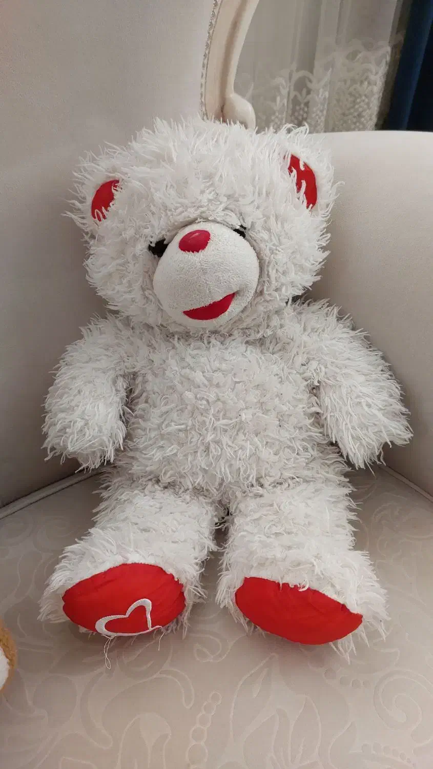 عروسک بزرگ خرسی پشمالو فقط ۷۰ هزار تومن|اسباب‌‌بازی|قم, لسانی|دیوار