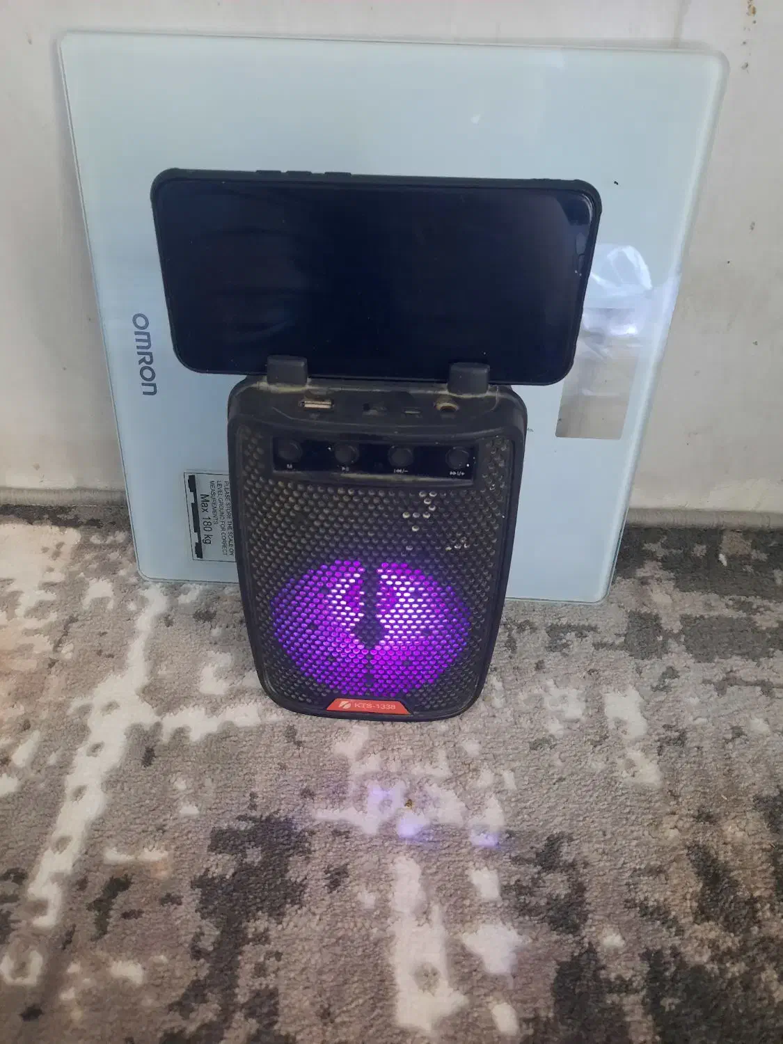 اسپکر بلوتوثی و رادیو اف ام|پخشکننده همراه|اهواز, کمپلو جنوبی|دیوار