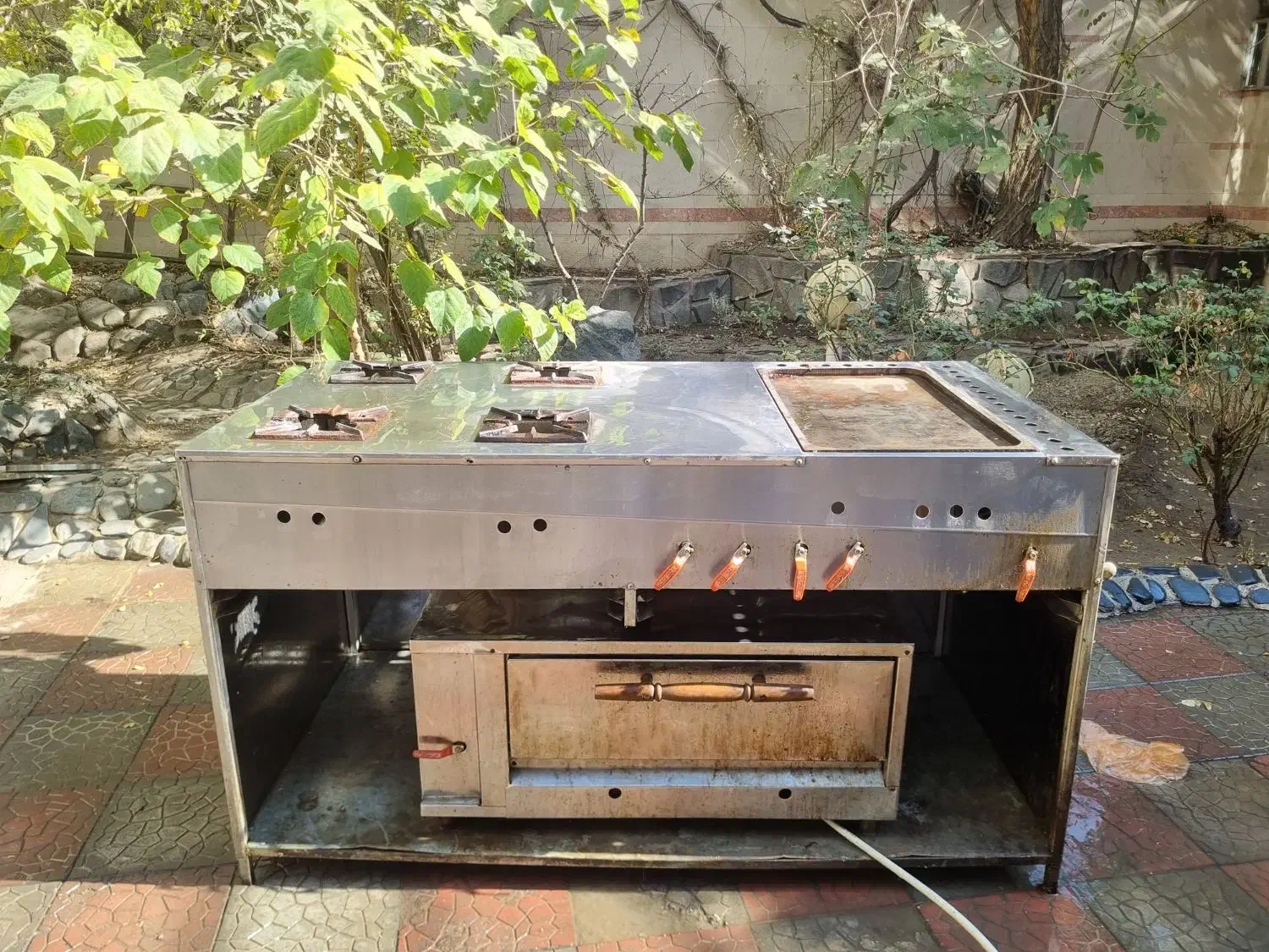 گاز چهار شعله و فر صندوقی|کافیشاپ و رستوران|مشهد, سجاد شهر|دیوار