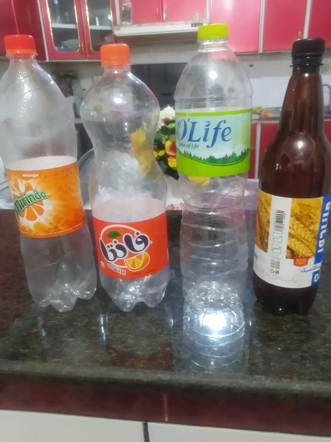 شیشه نوشابه تمیز|ظروف نگهدارنده، پلاستیکی، یکبارمصرف|دزفول, |دیوار