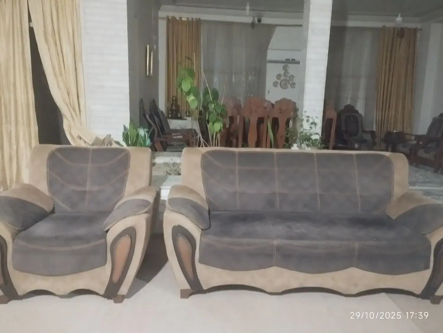 مبل 7نفره|مبلمان خانگی و میز عسلی|جیرفت, |دیوار