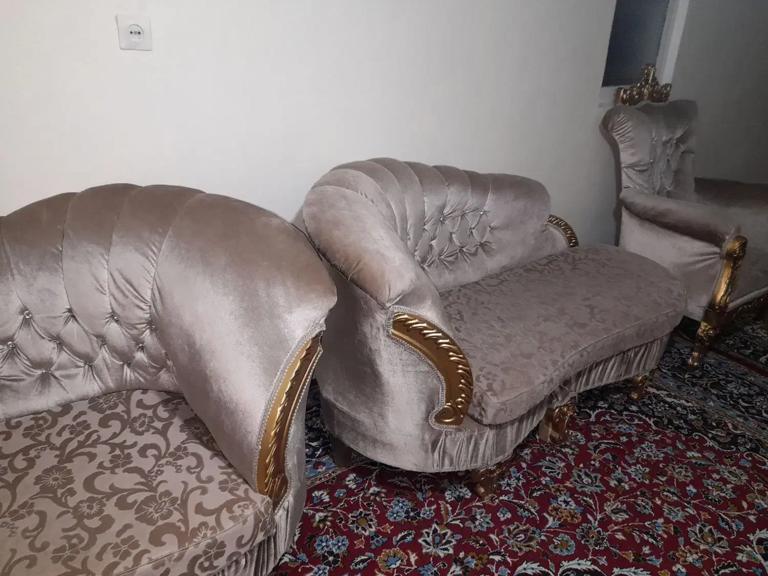 مبل ۷نفره|مبلمان خانگی و میز عسلی|بهار, |دیوار