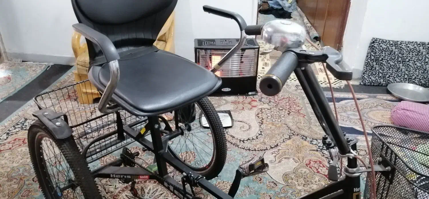 سه چرخه معلولین|دوچرخه، اسکیت، اسکوتر|اهواز, منبع اب|دیوار