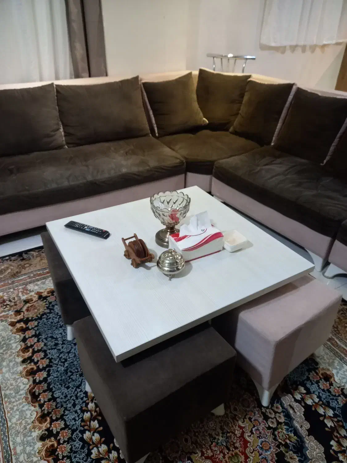 مبل راحتی ال|مبلمان خانگی و میز عسلی|تهران, گلاب دره|دیوار