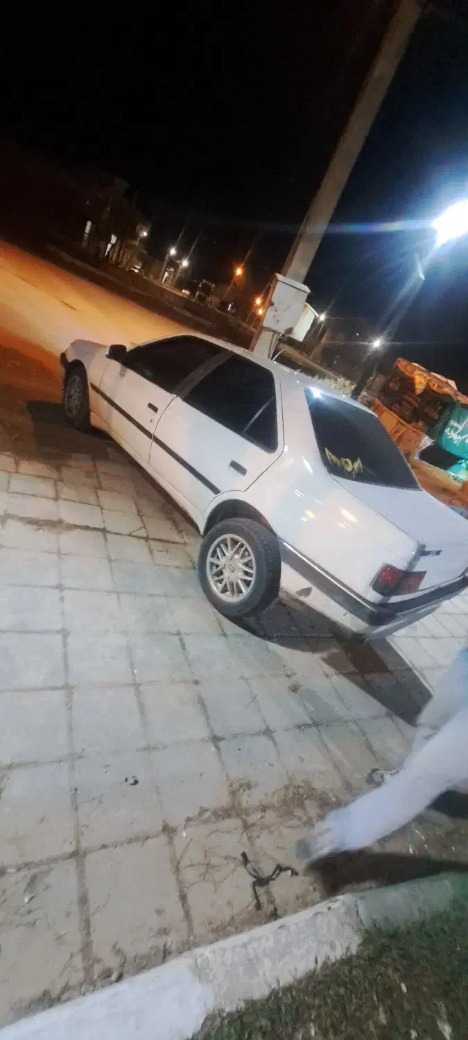 پژو۴۰۵ سفید|خودرو سواری و وانت|میاندوآب, |دیوار