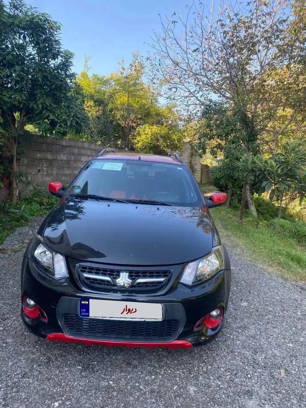 کوئیک R مشکی قرمز|خودرو سواری و وانت|نور, |دیوار