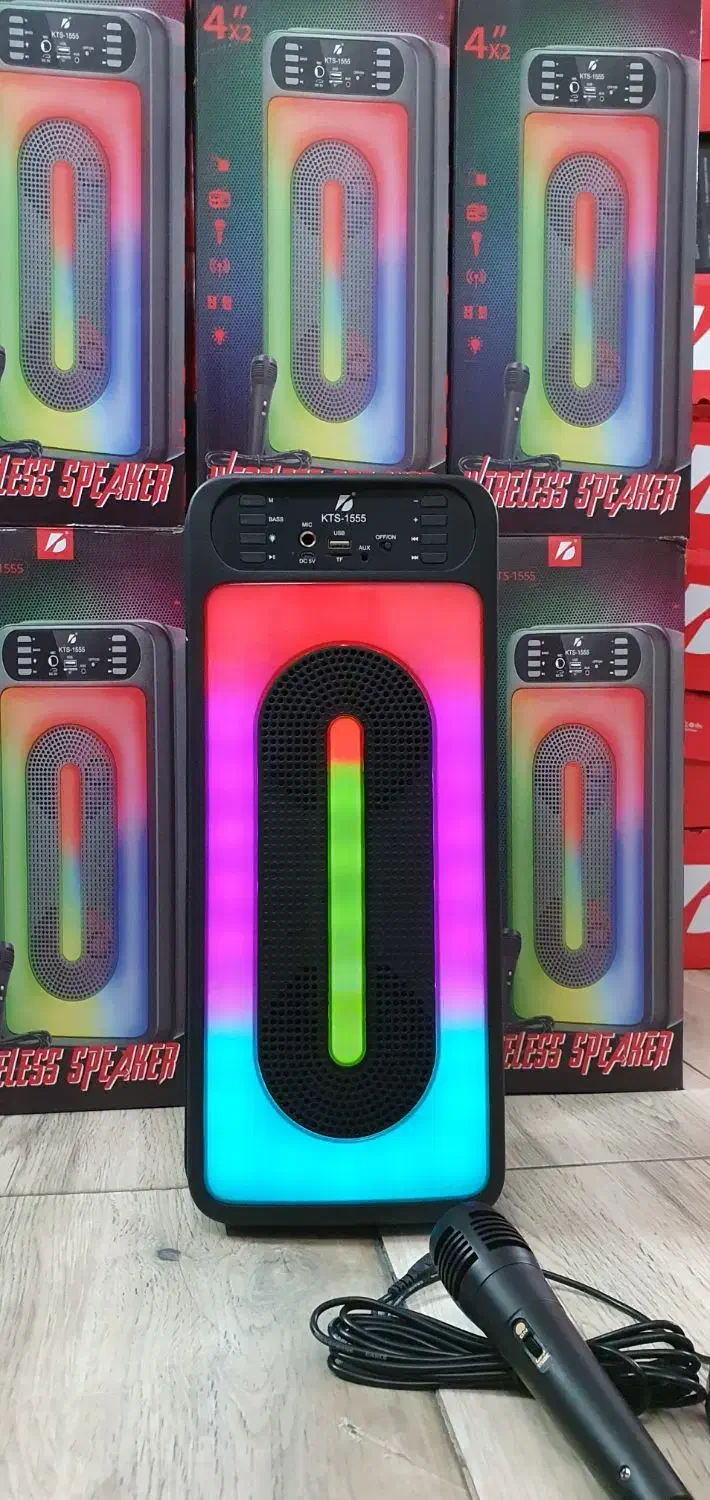 اسپیکر بلوتوثی قابل حمل KTS-1555|پخشکننده همراه|تهران, جمهوری|دیوار