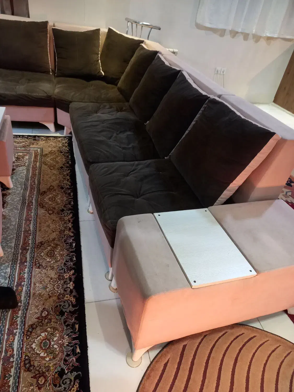 مبل راحتی ال|مبلمان خانگی و میز عسلی|تهران, گلاب دره|دیوار