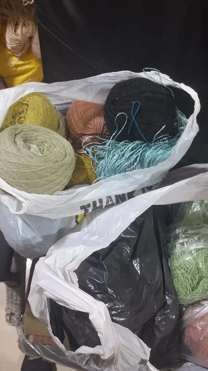 فرش زرع و نیم چله ابریشم نخ ها ابریشم|فرش|قدس, شهر‌قدس|دیوار