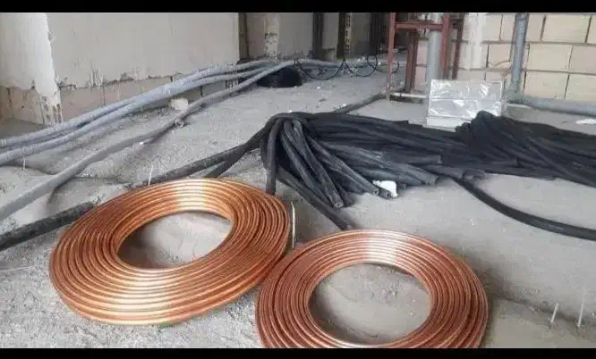 لوله کشی کولرگازی.لوله مسی.اسپلیت. نصب.نصاب کولر|خدمات پیشه و مهارت|اردبیل, |دیوار