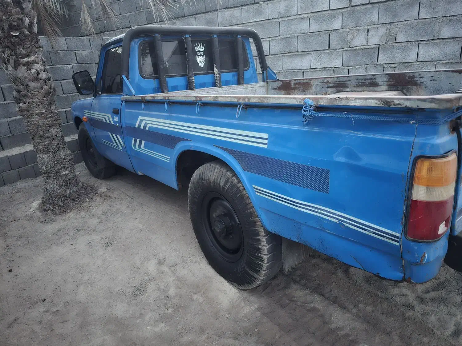 ۴۰۲ گاز سیمی بدون رنگ|خودرو سواری و وانت|بند زرک, |دیوار