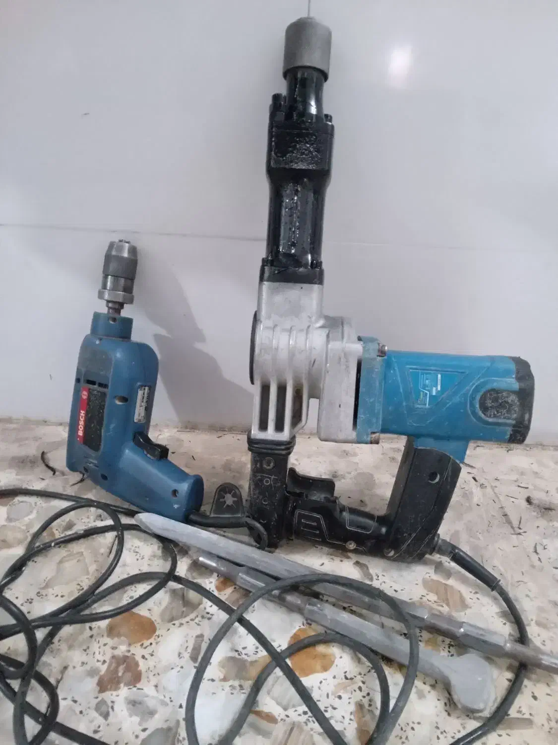 دوعدد دریل تمیز تعمیرنرفته|ابزارآلات|شوش, |دیوار