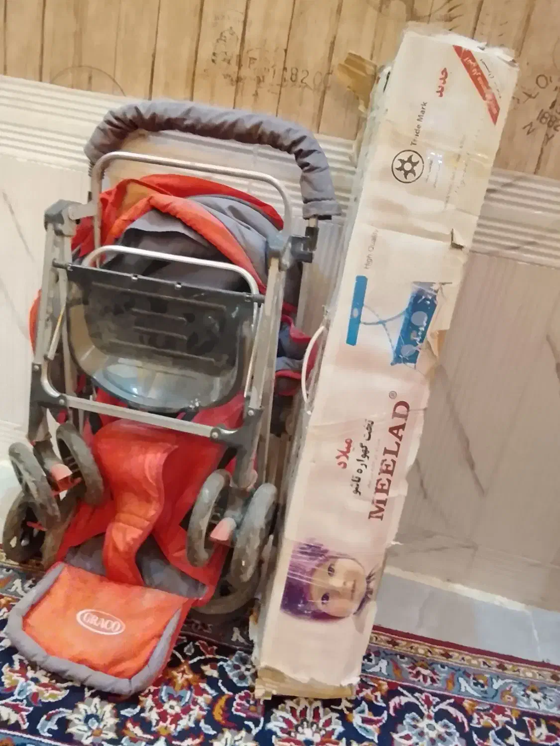 گهواره وکالسکه|کالسکه و لوازم جانبی|تربتحیدریه, حسنی بالا|دیوار