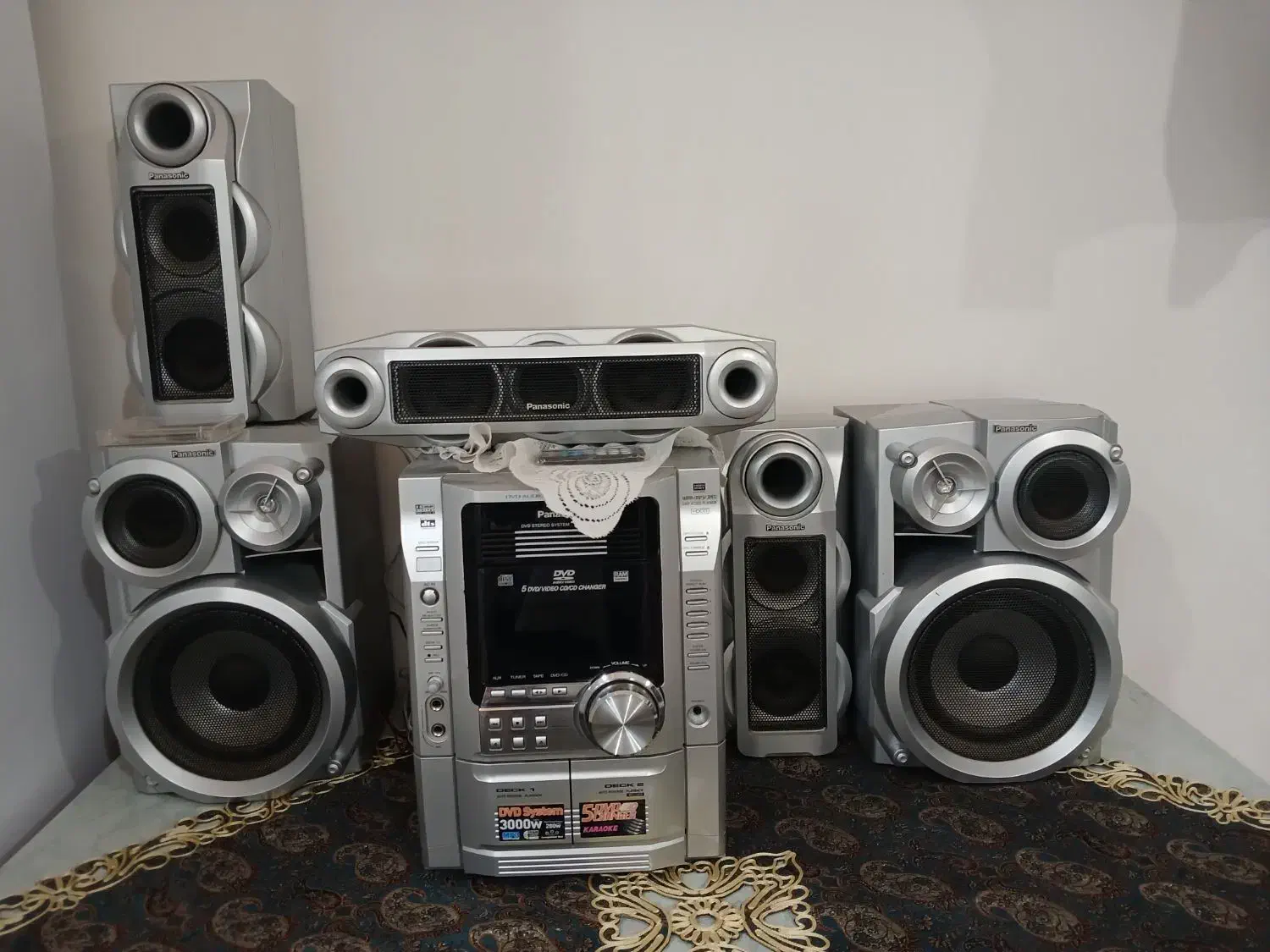 ضبط صوت پاناسونیک|سیستم صوتی خانگی|شهرکرد, |دیوار