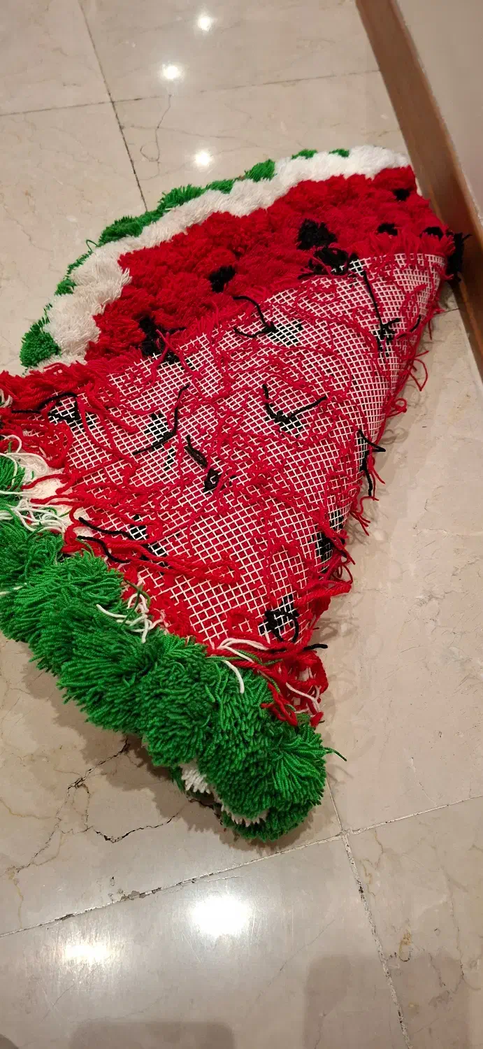 پادری دست بافت کاملا نو طرح هندوانه|پادری|تهران, کاشانک|دیوار