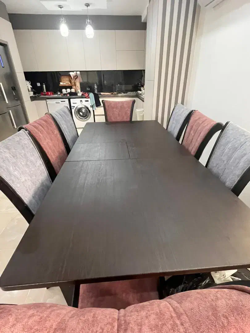 میز نهار خوری|میز و صندلی غذاخوری|رشت, یخسازی|دیوار