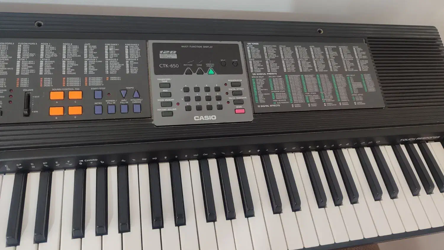 کیبورد کاسیو|پیانو، کیبورد، آکاردئون|مرودشت, ابوذر شمالی|دیوار