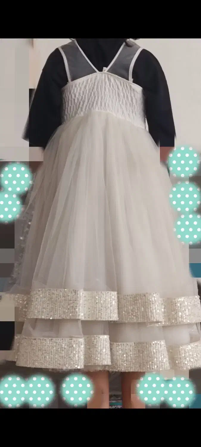 لباس عروس بچگانه|کفش و لباس بچه|کوهدشت, |دیوار