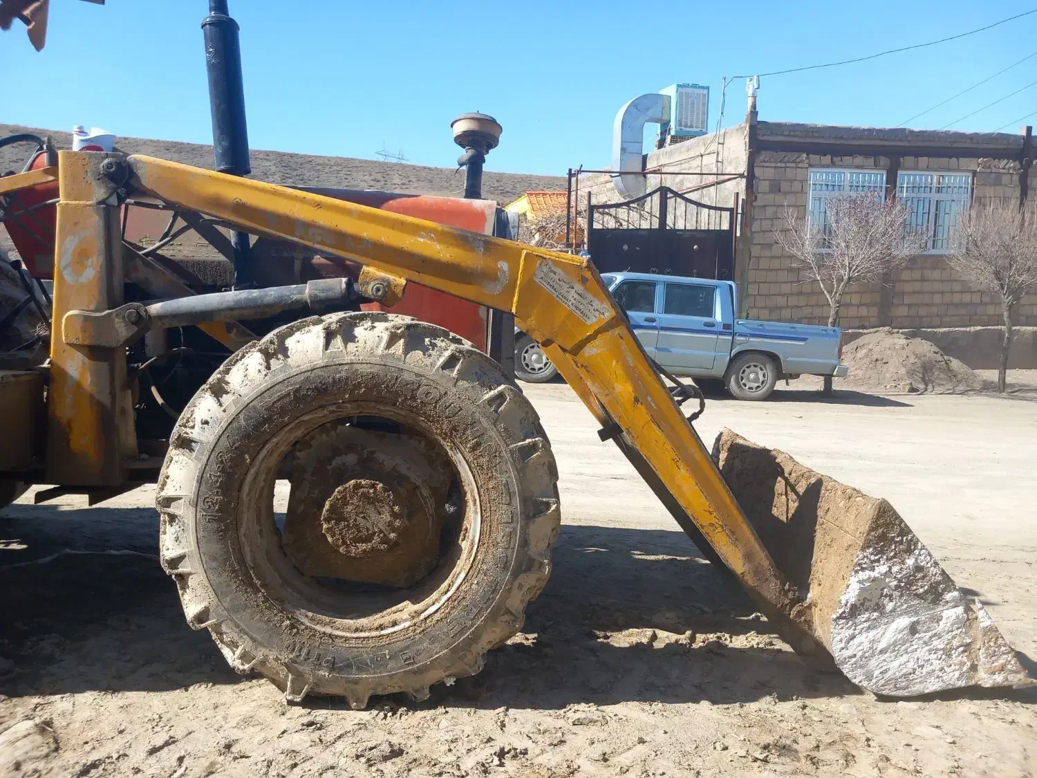 بیل تراکتوری|خودرو سنگین|گلمکان, |دیوار