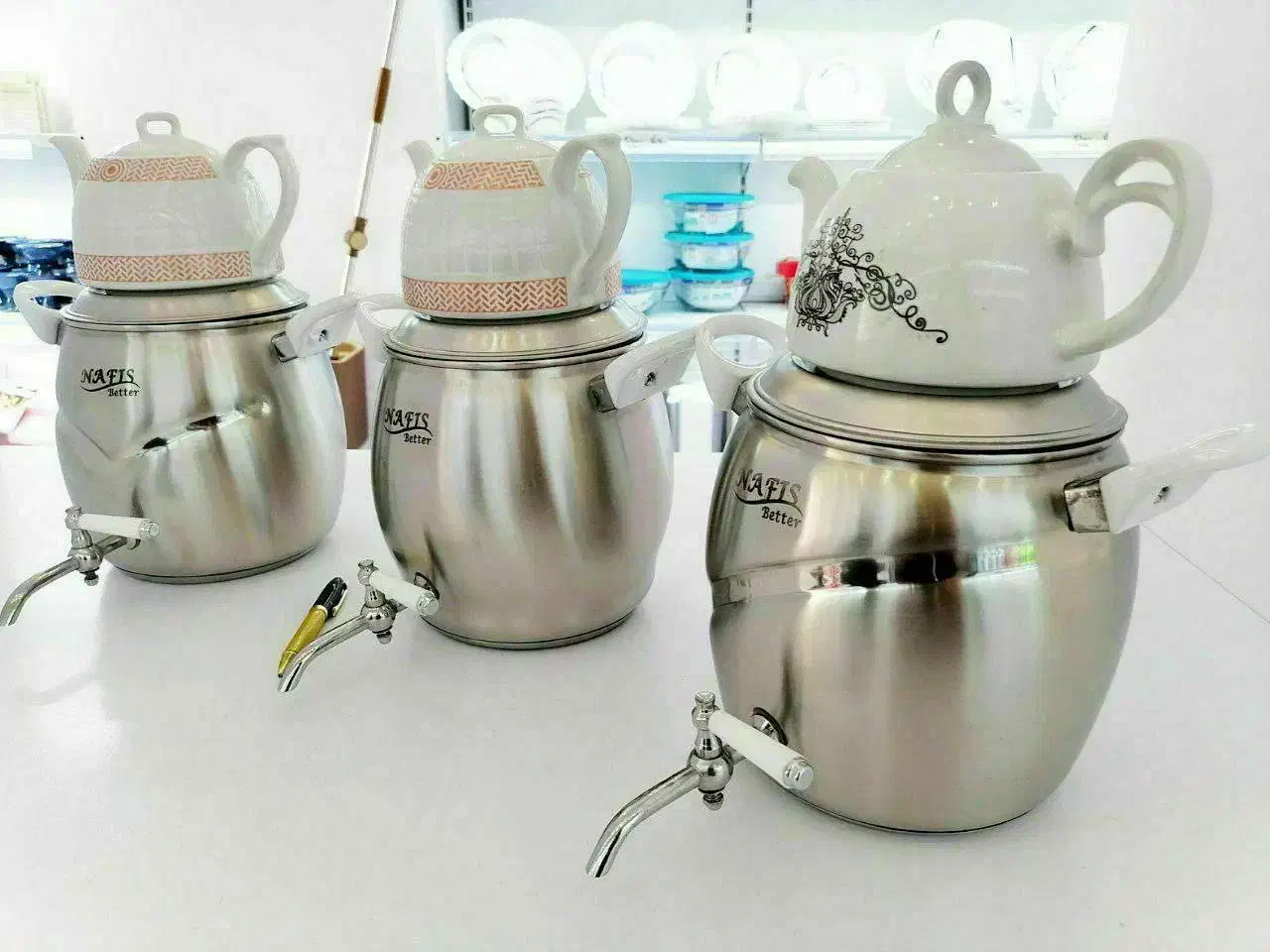 کتری قوری شیردار|قوری، کتری، قهوه‌ساز دستی|نیشابور, امام|دیوار