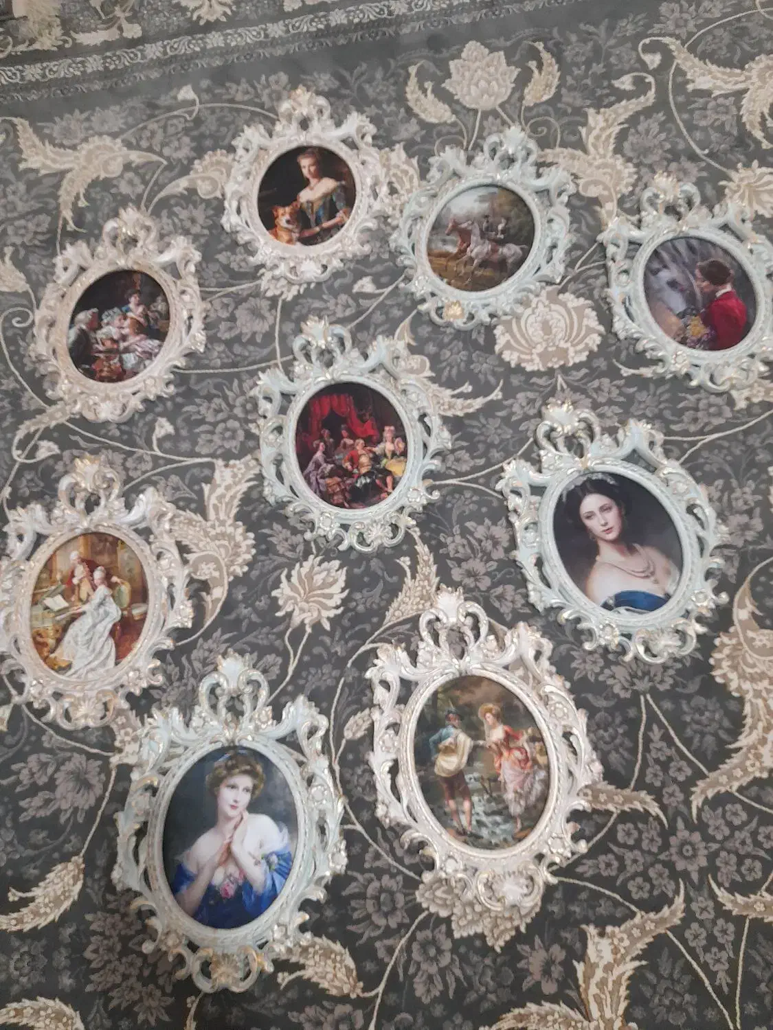 کادو روز مادر دیوارکوب مخمل سلطنتی تاج دار|تابلو، نقاشی، عکس|محمدیه-قزوین, |دیوار