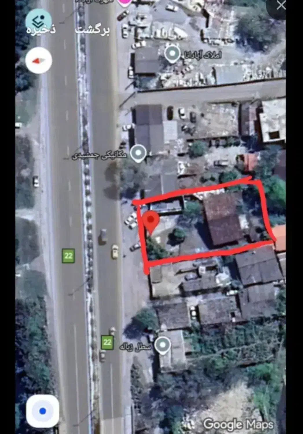 مزائده دولتی ملک علی آباد عسگرخان، جاده اصلی نوشهر|فروش زمین و ملک کلنگی|نوشهر, |دیوار