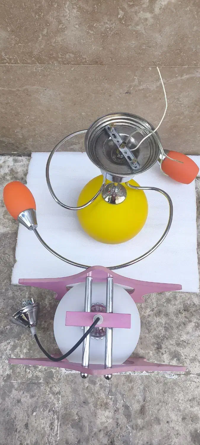 دو عدد لوستر|لوستر و چراغ آویز|کرج, باغستان|دیوار