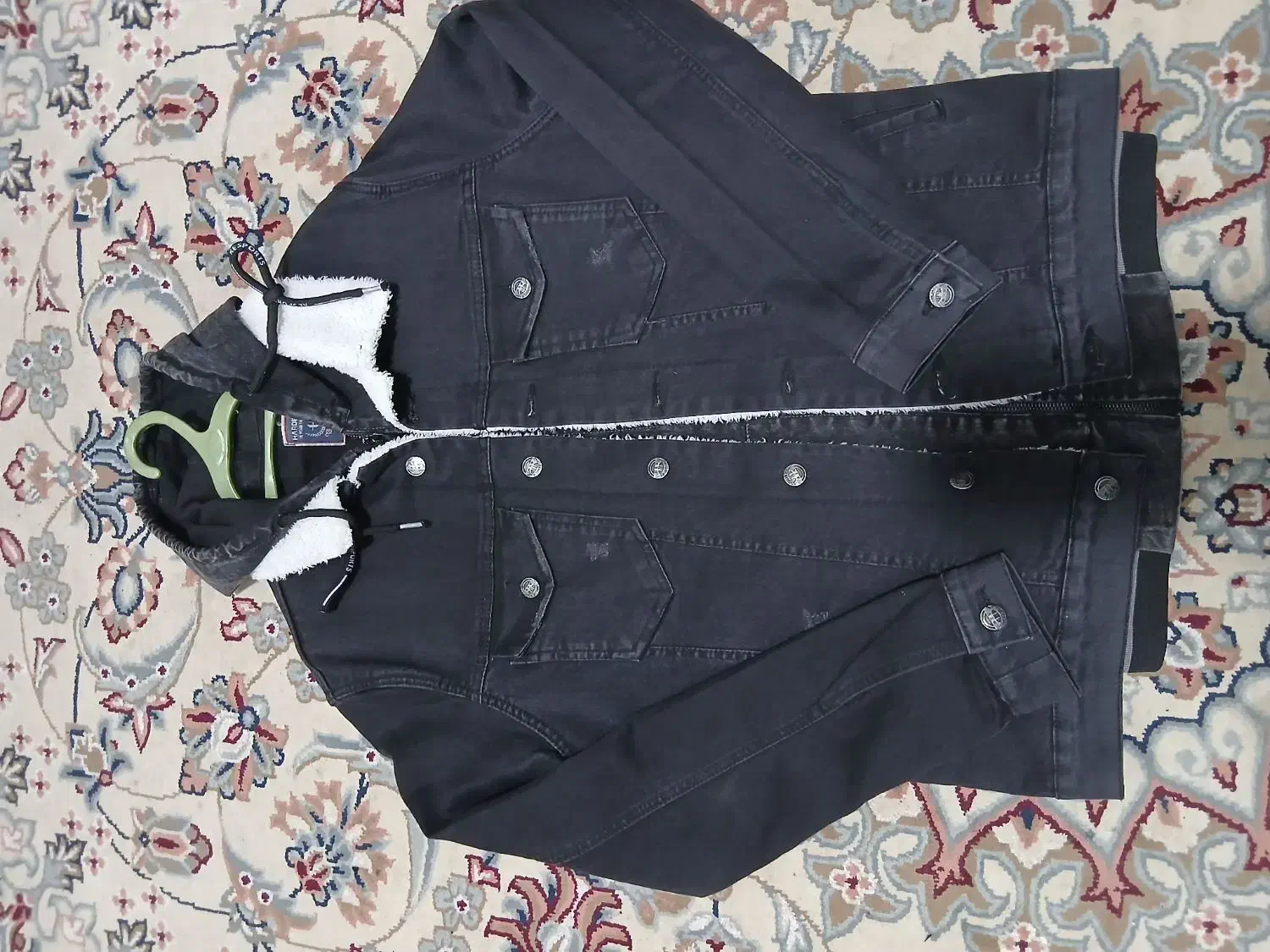 کاپشن لی داخل خز سایز XL(ترک)|لباس|مریوان, |دیوار