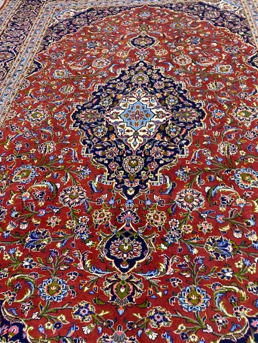 تک ۹ متری کرک کاشان گوشتدار مسی رنگ|فرش|همدان, |دیوار