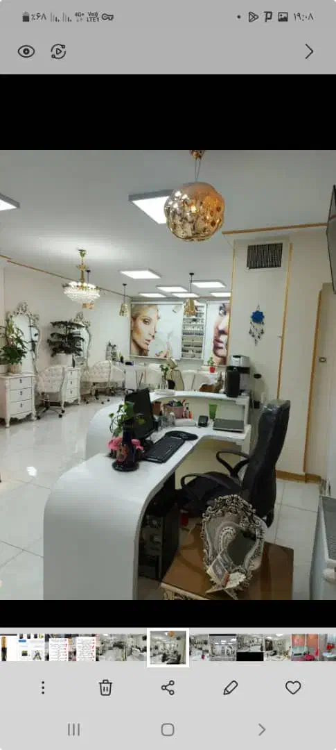 فروش لوازم ارایشگاه اینه و کنسول و پرده و پدیکور|آرایشگاه و سالنهای زیبایی|تهران, افسریه شمالی|دیوار