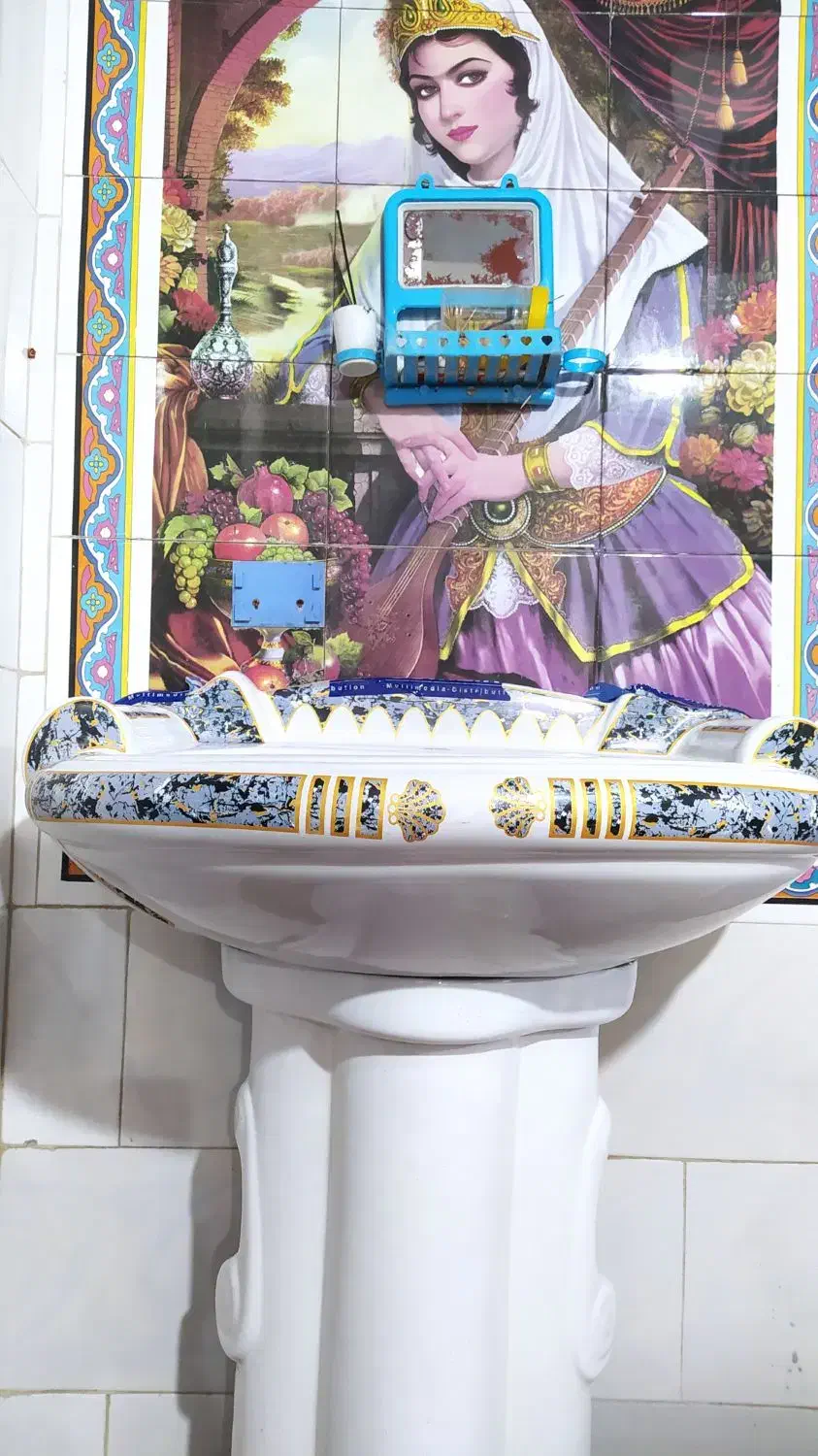 روشویی درجه یک|لوازم سرویس بهداشتی|رامهرمز, |دیوار