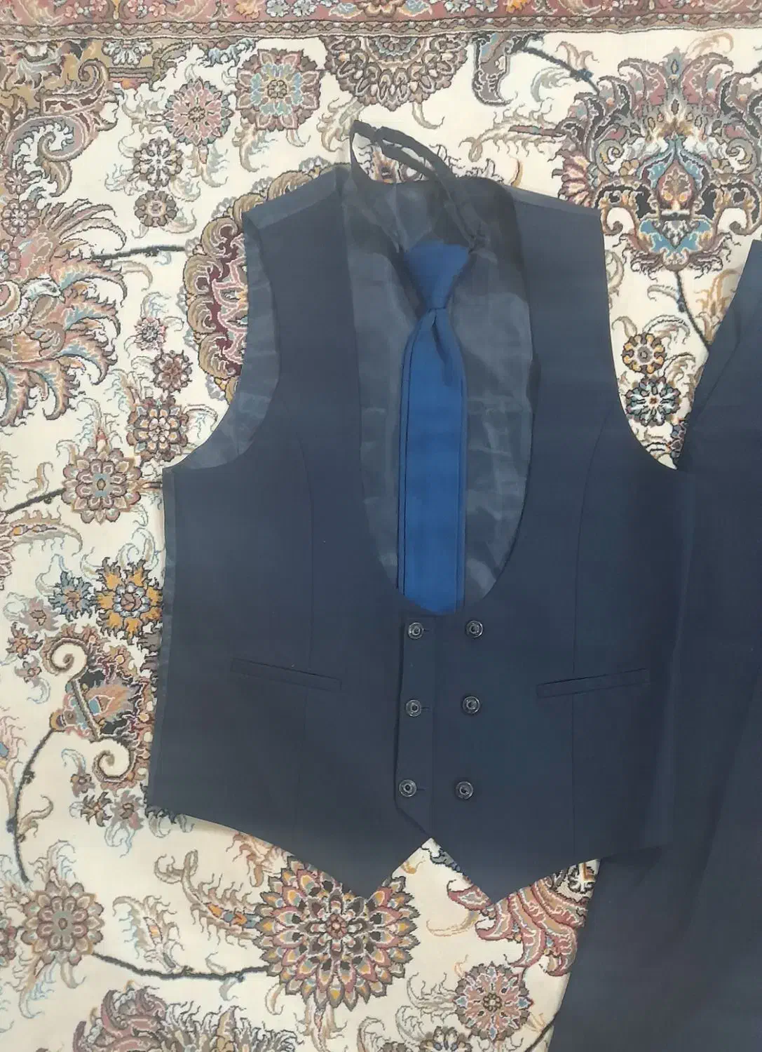 کت شلوار و دون مجلسی پولکی طرح ماهی|لباس|اردبیل, |دیوار