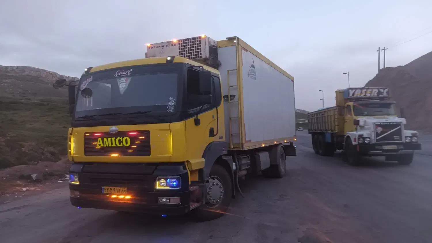 کامیون تک یخچالی|خودرو سنگین|کردکوی, |دیوار