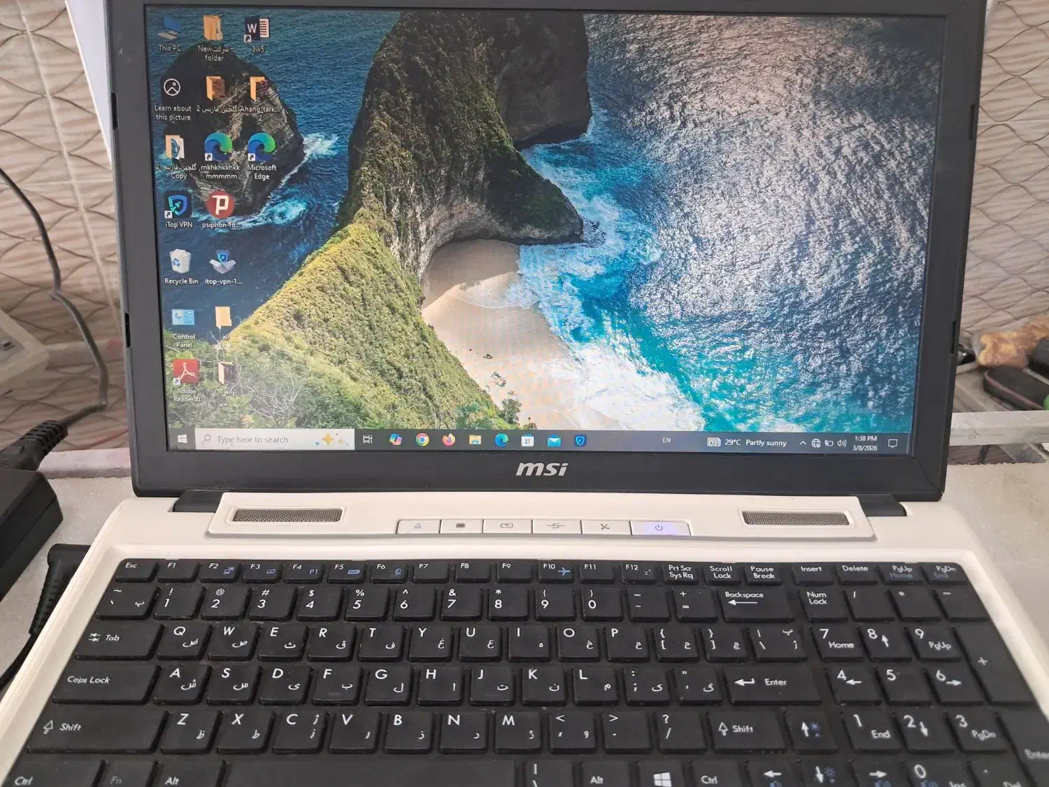 msi|رایانه همراه|اردبیل, |دیوار