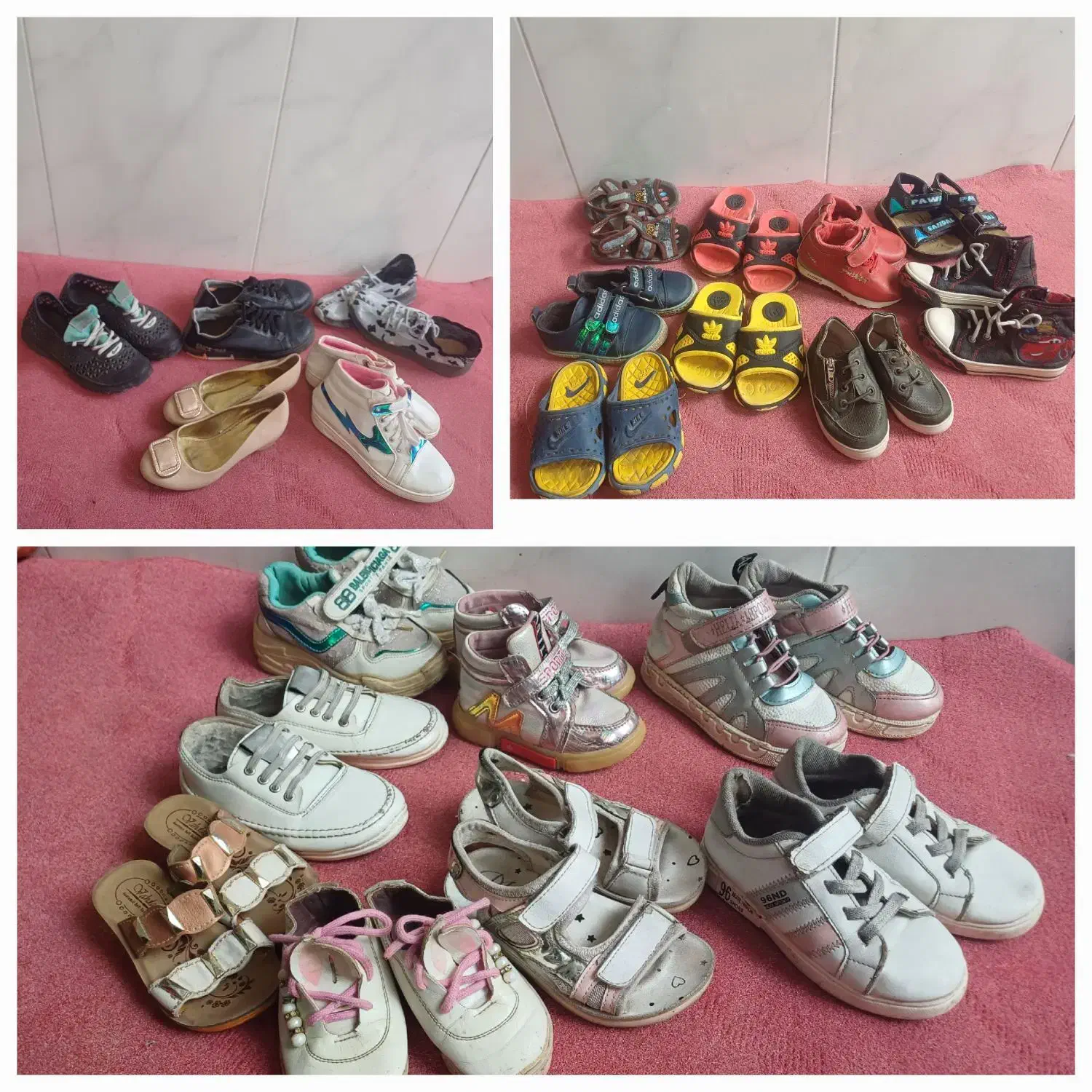 کفش بچه گانه دخترانه پسرانه قیمت مفت|کیف، کفش، کمربند|سبزوار, غرب نیروگاه|دیوار