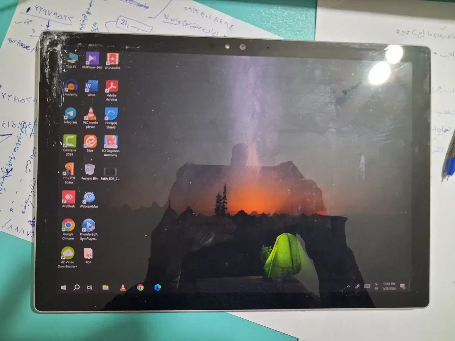 ال سی دی سرفیس پرو 4|رایانه همراه|سنندج, |دیوار