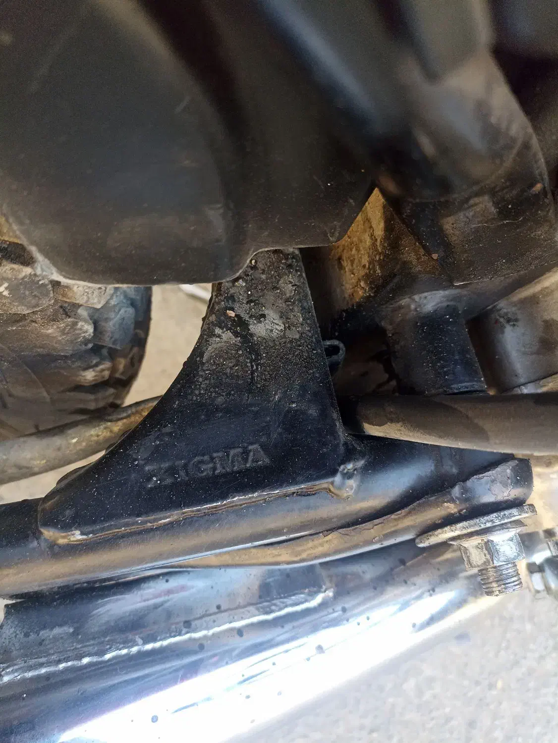 زیگما 93مزایده|موتورسیکلت|مشکین‌دشت, |دیوار