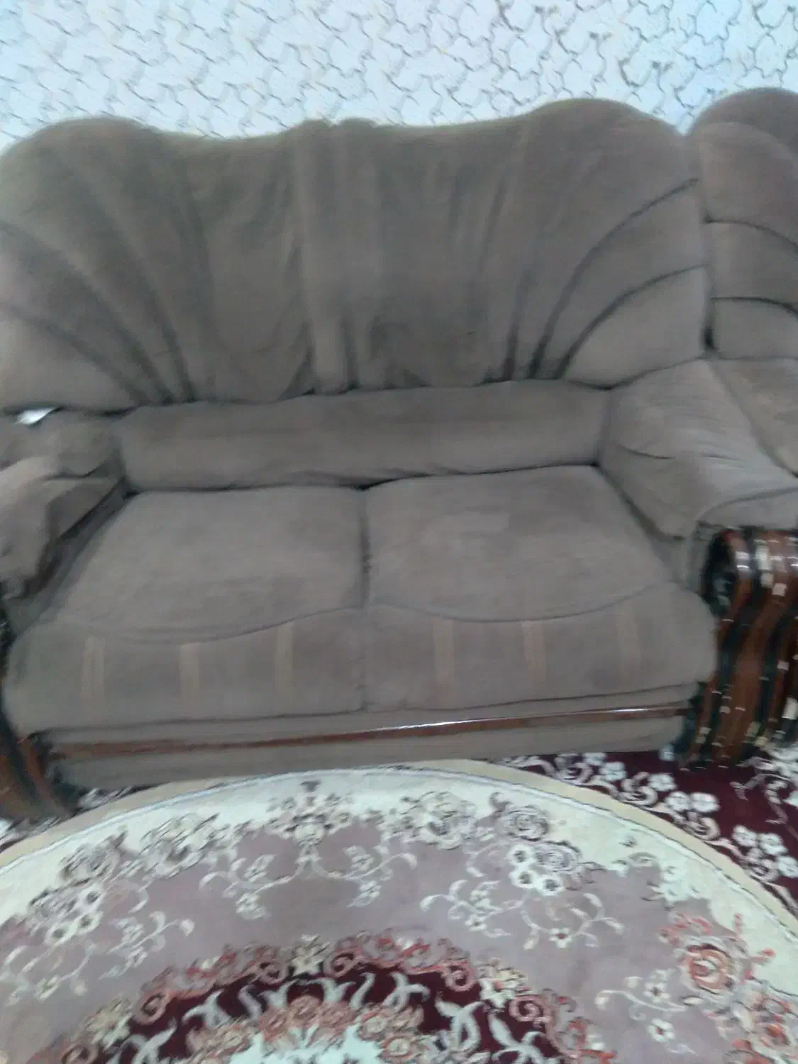 مبلمان کارکرده ۶ نفره مناسب برای منزل باغ و...|مبلمان خانگی و میز عسلی|فسا, |دیوار