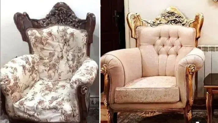 رنگ کاری مبلمان آراد تعمیرات پذیرفته میشود|مبلمان خانگی و میز عسلی|سبزوار, طبرسی (جعفرآباد)|دیوار