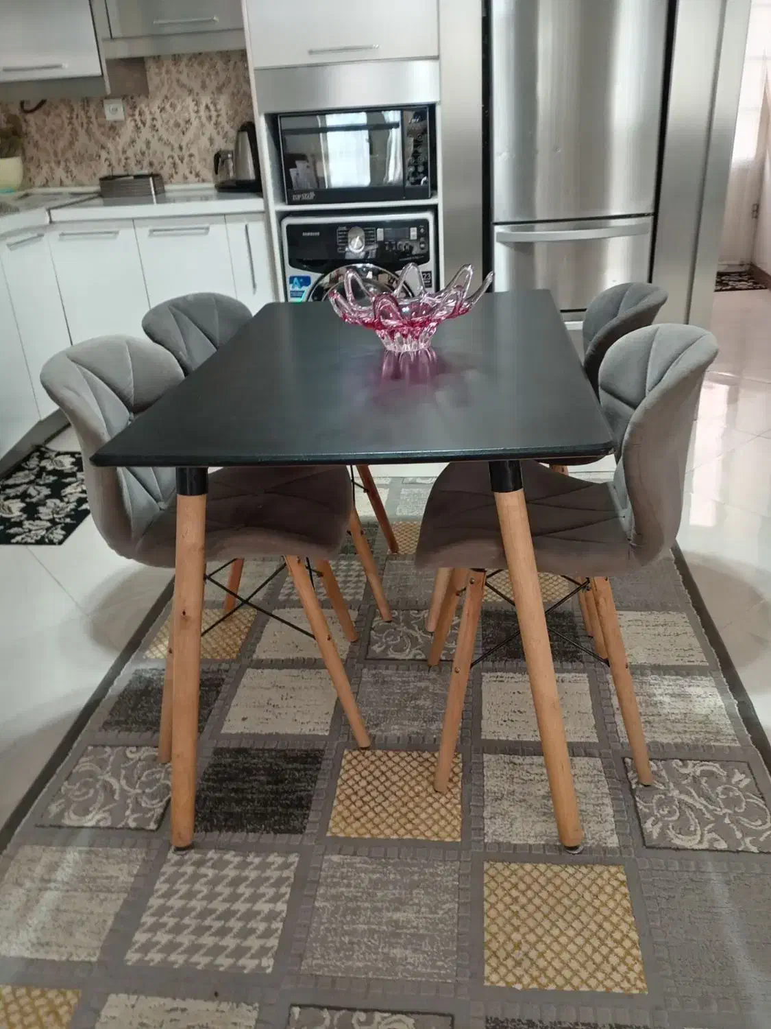 میزغذاخوری|میز و صندلی غذاخوری|زبرخان, |دیوار