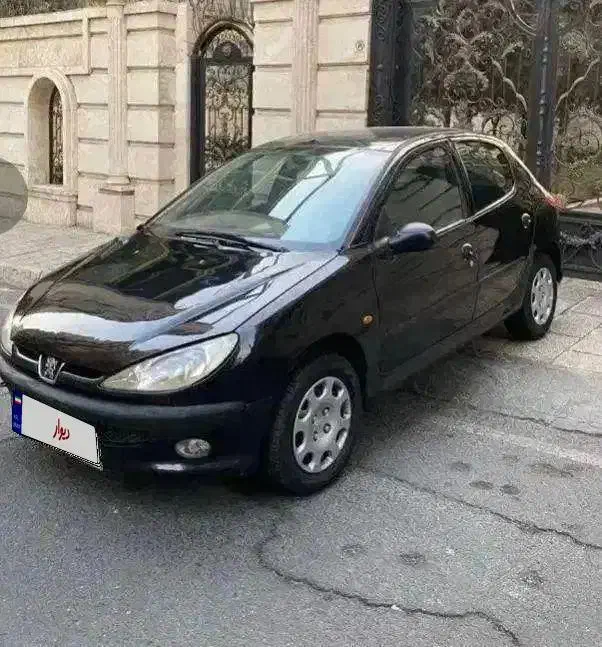 ۲۰۶ تیپ ۲ مدل آخر۹۴ مشکی متالیک|خودرو سواری و وانت|اهواز, کوروش|دیوار