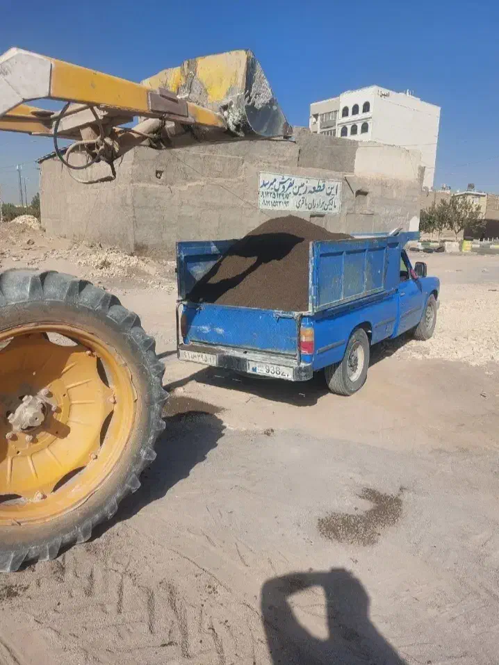 خاک ونخاله خدمات ومصالح ساختمانی کمپرسی نیسان|خدمات حمل و نقل|نیشابور, فردوسی جنوبی|دیوار