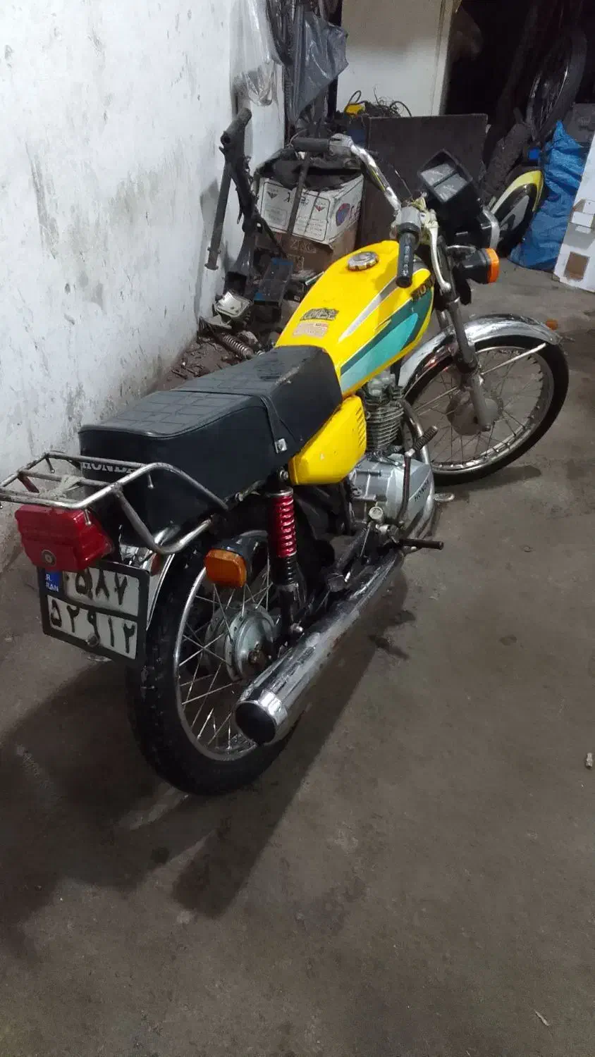 موتور ۱۵۰مدل ۹۱  برگه مزایده دارد|موتورسیکلت|دابودشت, |دیوار
