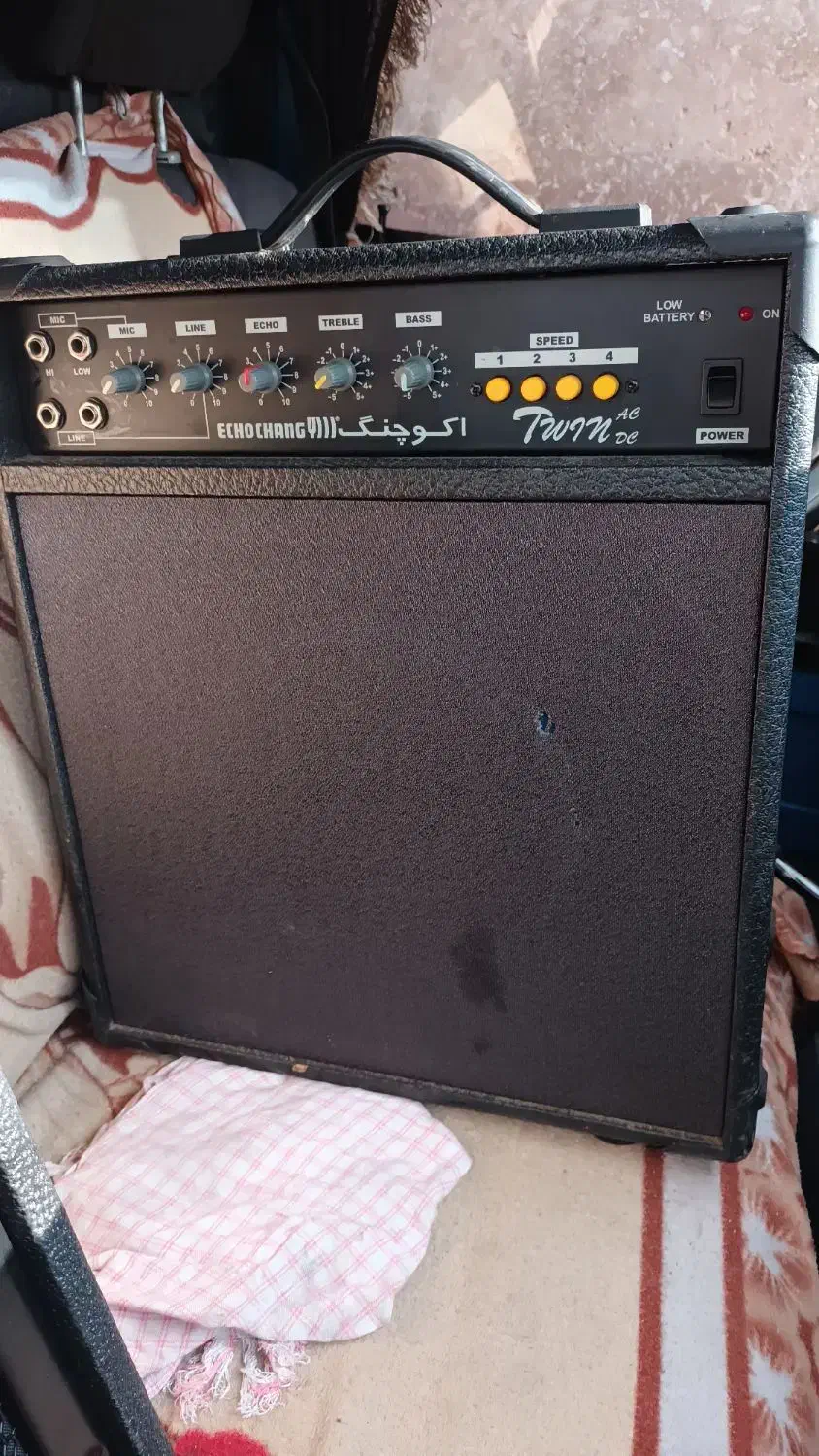 اکوهمراه چنگ و اکوهمراه نوید|گیتار، بیس، امپلیفایر|رشت, پاستوریزه|دیوار