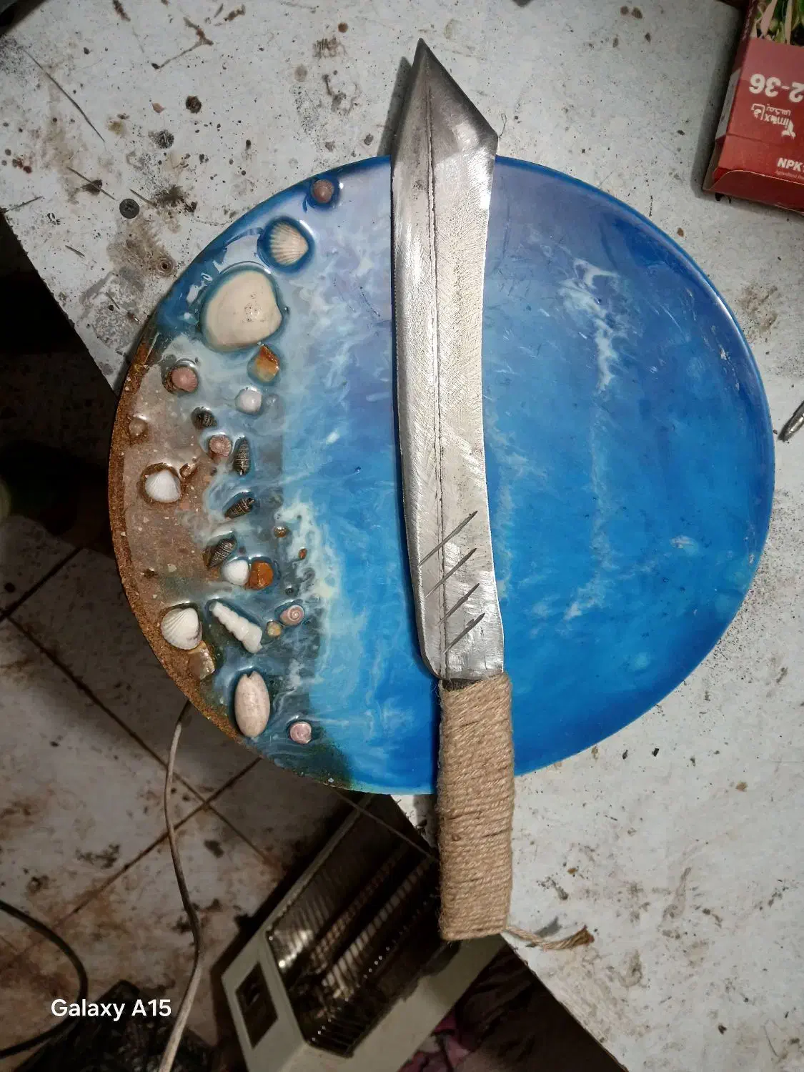 چاقو دست ساز|ظروف پخت‌وپز|کرمان, |دیوار